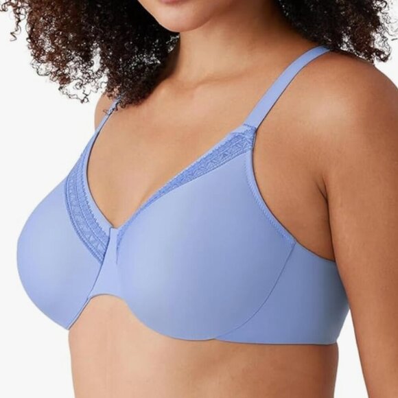 NWT Wacoal Women's Perfect Primer Underwire Bra, blue, 36DDD - Picture 2 of 3